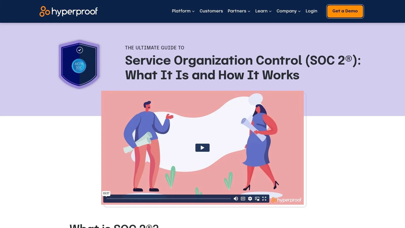 Hyperproof SOC 2 Software Compliance Guide